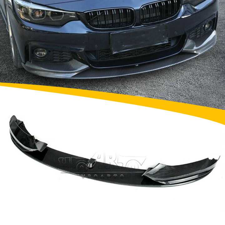 BMW 4 Series F32 4 Sections Front Lip Splitter