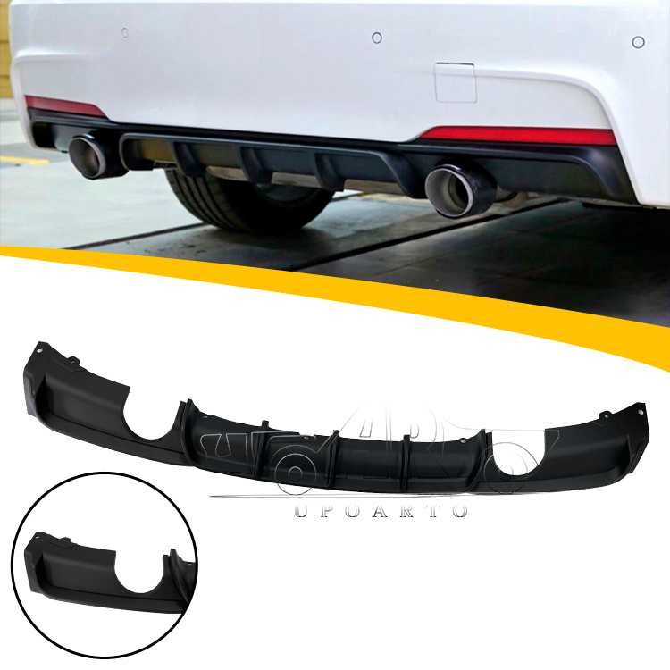 F30 F35 rear bumper lip