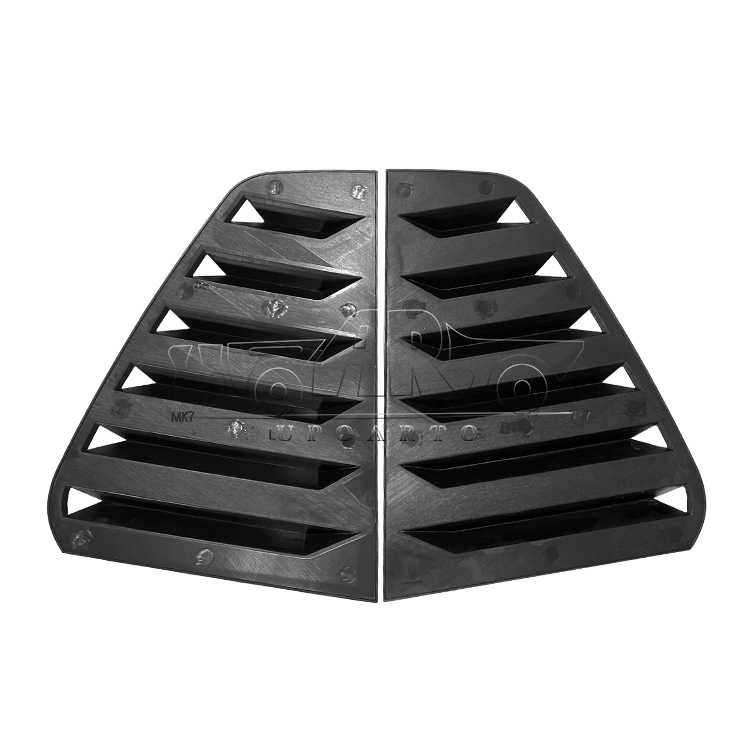 Window Louver Rear Side Vent Cover For VW MK7 Golf 7 7.5
