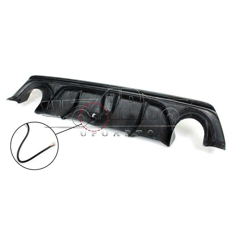 q50 rear diffuser with light