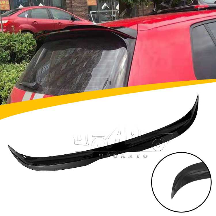 For VW Golf 7 MK7 GTI Injection Mold Style Rear Boot Lip Spoiler