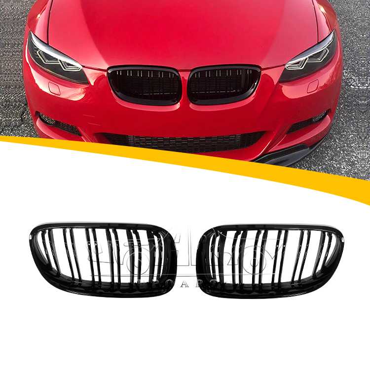 BMW 3 Series E92 Coupe Front Kidney Grill Cover 2010-2013