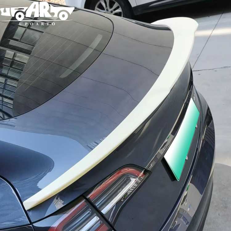 tesla model 3 rear boot spoiler