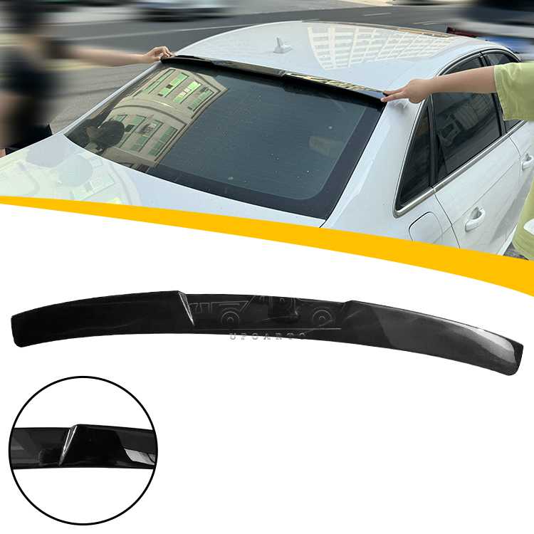  RS Style Roof spoiler for Audi A4 B8 2013-2016