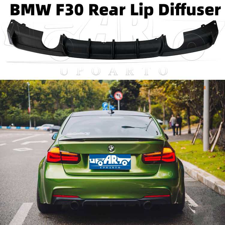 bmw f30 rear diffuser