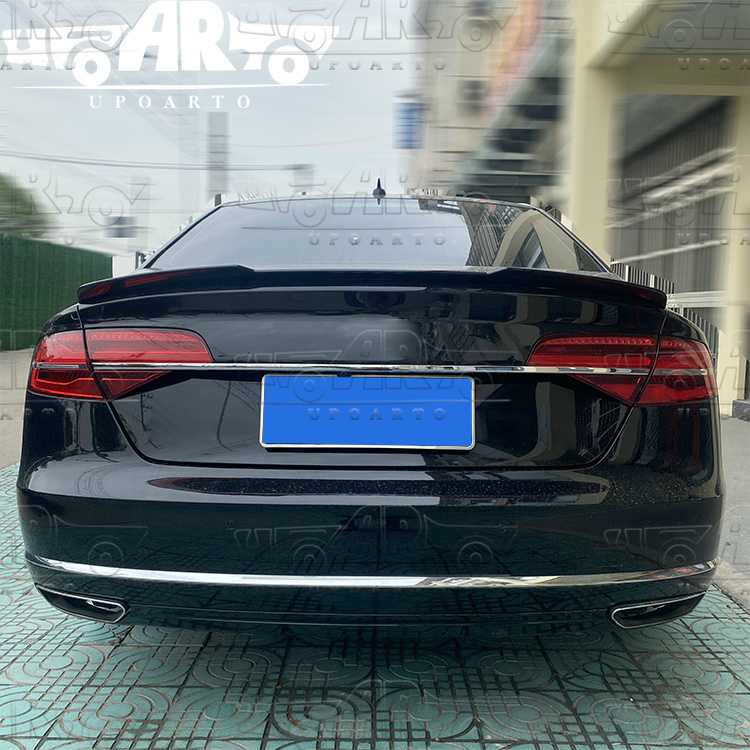 trunk spoiler for audi a8