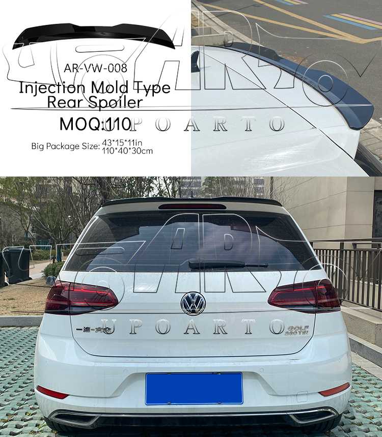 Golf 6 And Golf 7 Injection Mold Type Rear Spoiler.jpg